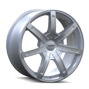 Touren – TR65 – Silver – 17″x7.5″ 20mm – All weather Wheels – 3265-7737S
